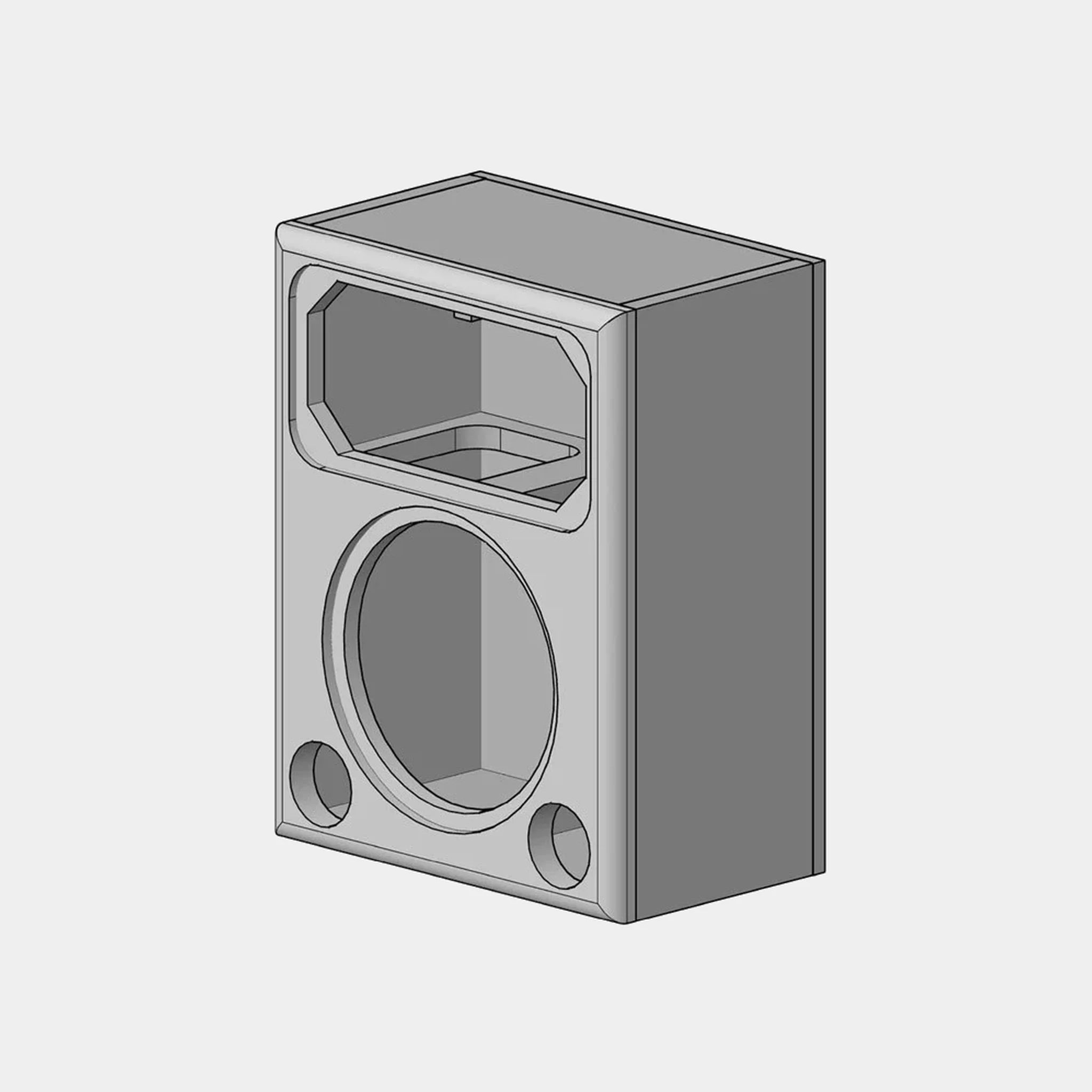 HT-10 Home Theater Speaker Kit with Flat Pack and Gloss Waveguide